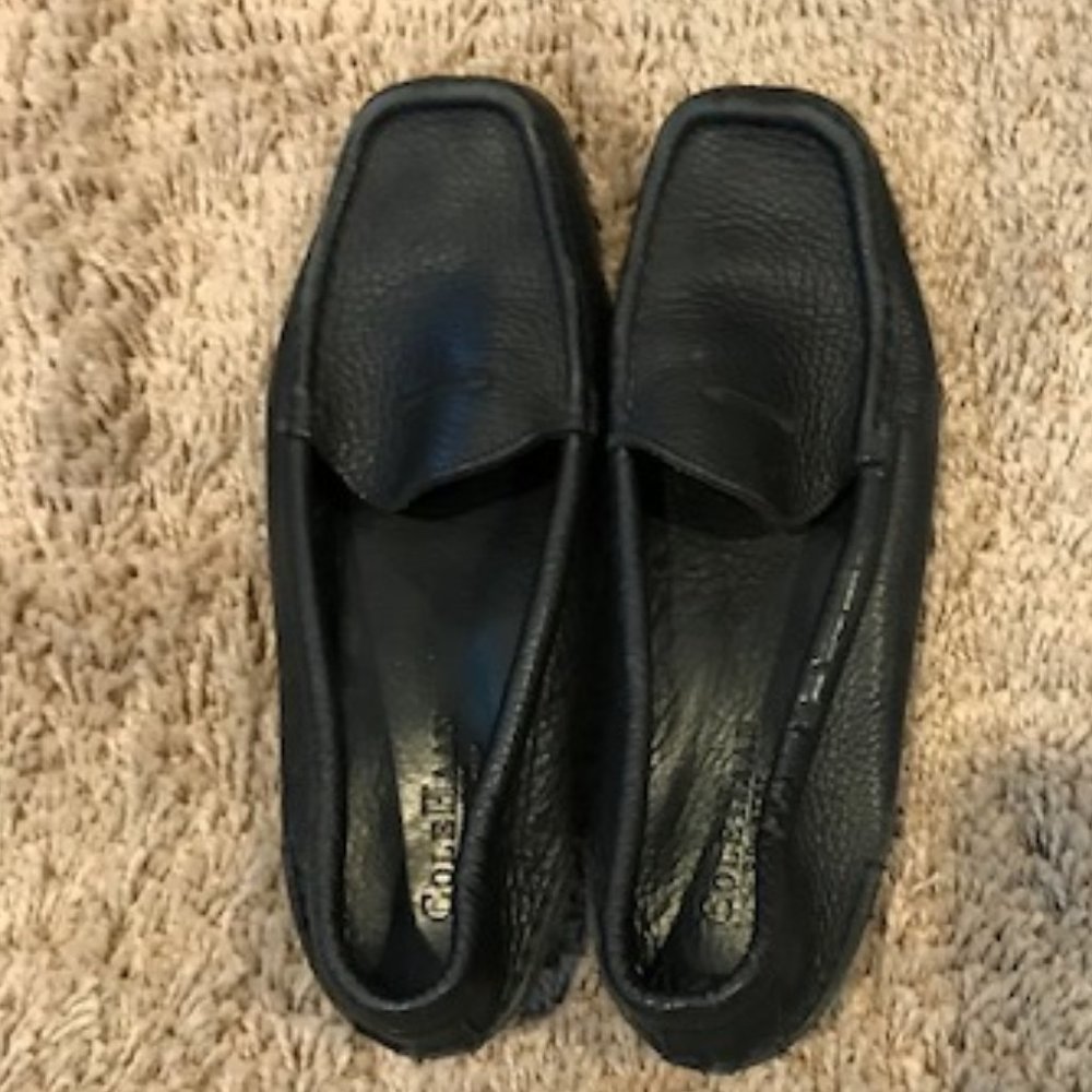 Soft black leather Cole Haan loafers, 7 1/2 B